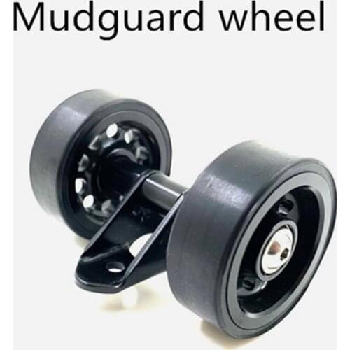 Fender wheel double aluminum alloy Mudguardl double wheel for brompton bike easywheel
