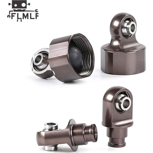 CNC 8MM Shock Rod Ball Head Buckle for 1/5 HPI ROVAN KM MCD GTB RACING BAJA 5B 5T 5SC TRUCK RC CAR GAS Parts