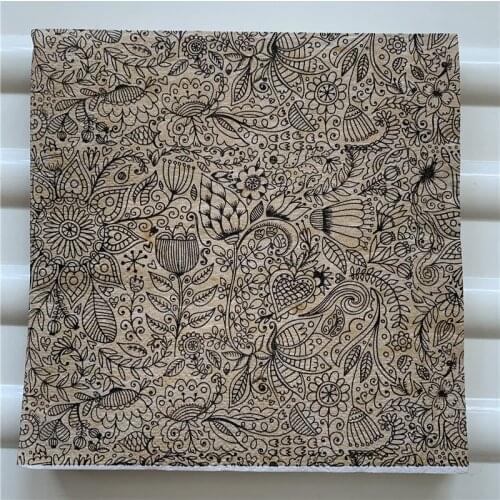 Decoupage table paper napkin elegant tissue vintage towel flower striped pattern birthday wedding party home beautiful decor 20