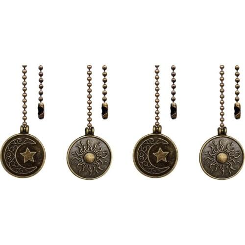 Ceiling Fan Pull Chain Set, Fan Pull Chain Pendant Extension, Lighting & Fan Beaded Ball Fan Pull Chain Extender