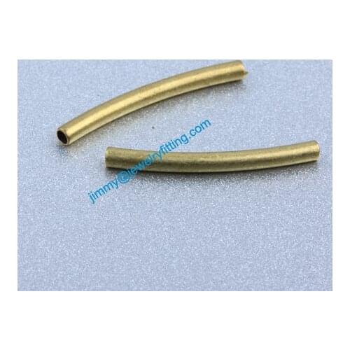 Jewelry findings Raw Brass matel spacer tube beads Pave tube beads tube Bar 1.5*16*0.18mm