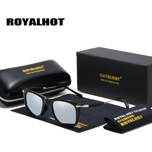 RoyalHot Men Women Polarized Vintage Square Frame Sunglasses Driving Sun Glasses Shades Oculos masculino Male 900125