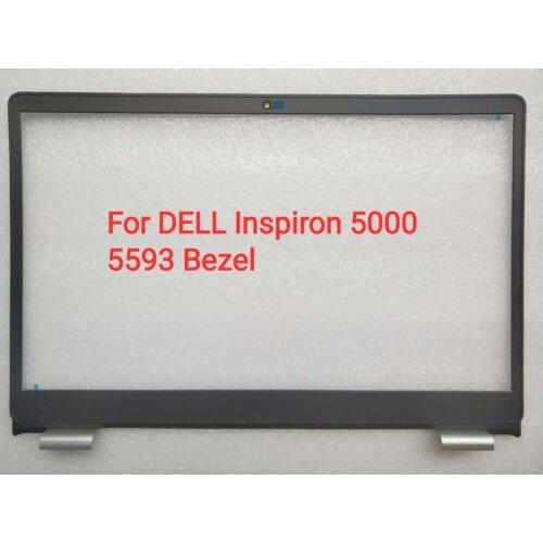 New notbook LCD Front Trim Cover LCD Bezel Cover For Dell Inspiron 15 5000 5593 5594 032TJM 0YCYPN 07G0RN 0V5JHC V5JHC 0R3D59