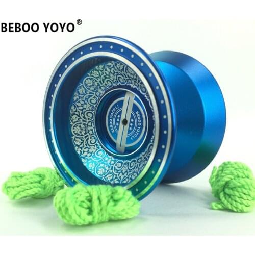 New Metal Yoyo Professional Yoyo Set Yo yo + Glove + 3 String L1 Yo-yo High Quality Classic Toys Diabolo Gift Present