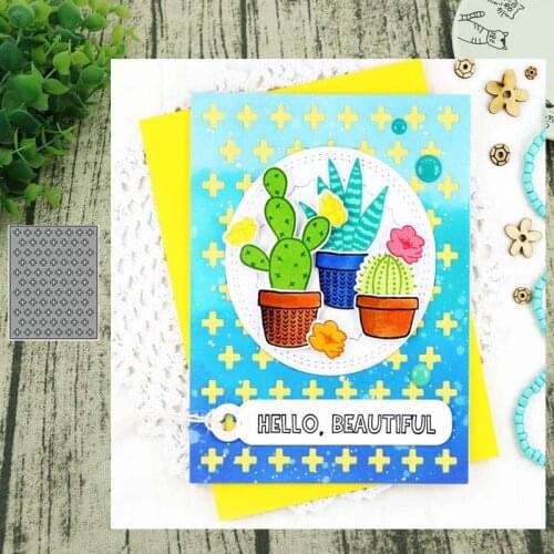 Cross background board METAL CUTTING DIES Stencil Scrapbooking Photo Album Card Paper Embossing Craft DIY