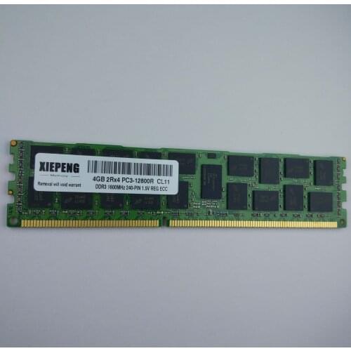 Server memory 16GB DDR3 1600 PC3 12800 Registered ECC RAM 8GB 1600MHz 12800R for IBM x3500 M4 x3300 M4 x3650 M4 iDataPlex dx360