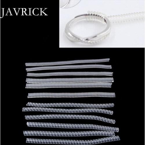 12 Pack 4 Sizes Spiral Tightener Ring Size Adjuster For Loose Ring Jewelry Guard DIY Ring Accessories Jewelry Making Tool