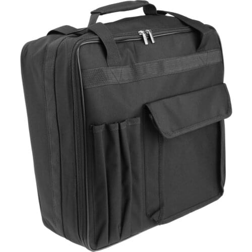 Square Oxford Cloth Snare Drum Storage Bag Snare Drum Carrying Backpack With Outside Pockets