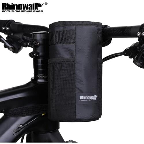Rhinowalk Bike Bag Bicycle Water Bottle Pocket Pouch Bike Accessories Handlebar Tool Bag Touring Commuting Insulated Pouch