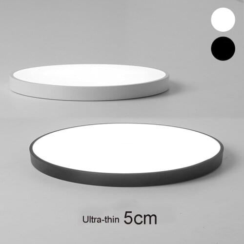 Ultra-thin Art 5cm LED ceiling lighting Circular white ceiling lamp Remote Control Fixture for the living room Kitchen balcony