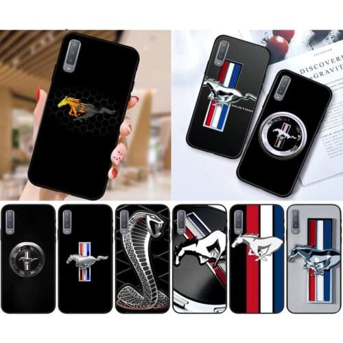 Zororong Cool Car mustangS Phone Case For Samsung Galaxy S10 20 Note10 20 A30 50 70 71 Plus Ultra
