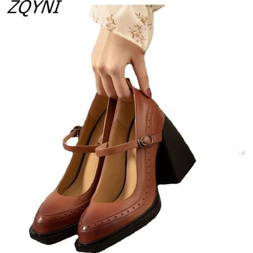 Женские туфли Мэри Джейн ZQYNI China At AliExpress