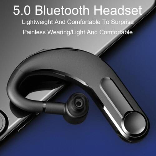1Pc M21 Wireless Earphone Hanging Ear Multifunctional Bluetooth 5.0 HiFi Stable Headphone for Office