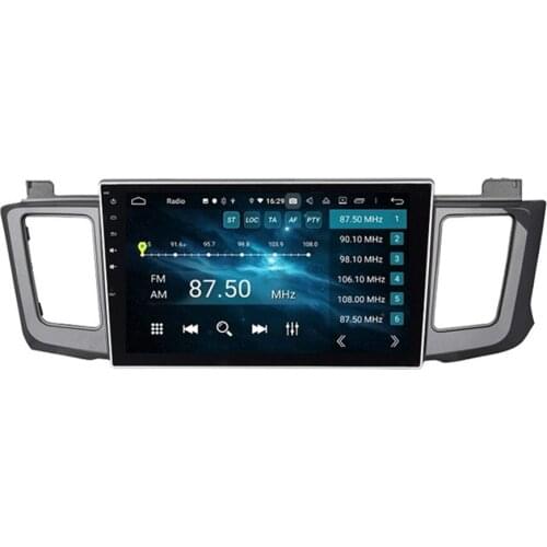 10.1" Android 9.0 Car Multimedia Player For Toyota RAV4 2012-2015 Without DVD 4G+64G Audio 2 Din 6 Core Stereo PX6 Radio DSP
