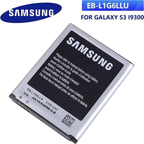 .8 V 7.98Wh EB-L1G6LLU EB L1G6LLU Rechargeable Phone Battery For Samsung Galaxy S3 i9300 GT-i9308 GT-i9301