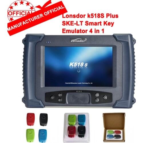 2019 LONSDOR K518S Auto Key Programmer With Different Emulators No tokens Supports All Makes and Odometer Adjustment Function