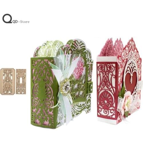 Side Pattern Metal Cutting Dies Scrapbooking Handmade Tools DIY Card Make Mould Model Craft Decoration New 2021 Wholesale