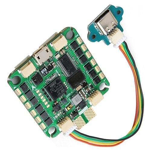 IFlight STD F7 45A 2-6S AIO (MPU6000) Flight Controller W/ DPS310 Baromete / 30.5*30.5mm Mounting pattern for FPV Drone