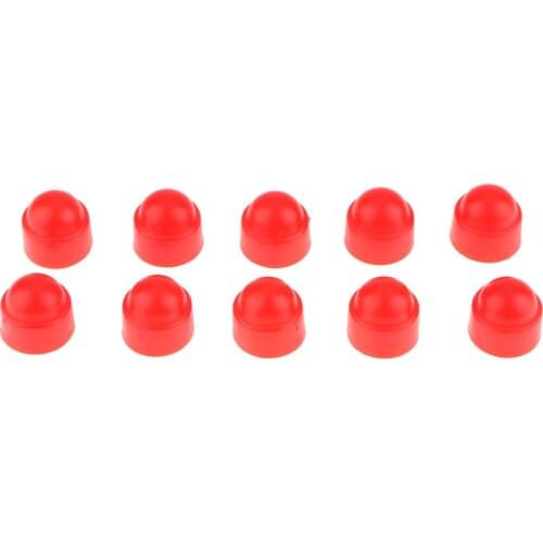 Dome Bolt Nut Protection Caps Cover Hexagon Screws, Pack of 10