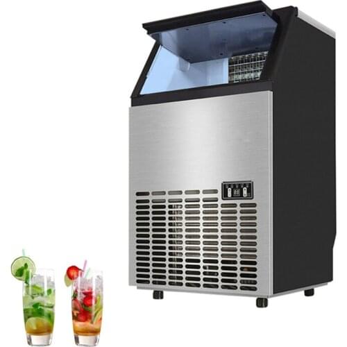 Ice Machine Commercial Milk Tea Shop Bar Automatic Cube Ice Maker Ice Cube Machine