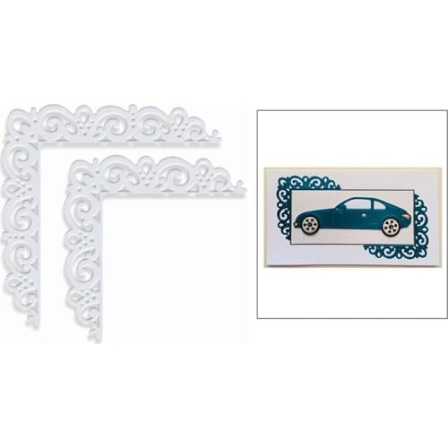 2020 New Corner Metal Cutting Dies For Cut Paper Making Photo Frame Decoration Greeting Card Album DIY Scrapbooking No Stamp Set