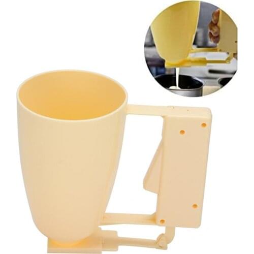 Multifunction Handheld Batter Dispenser Meatball Maker Cake Donut Making Tool Plastic Dispenser Kitchen Dessert Gadget