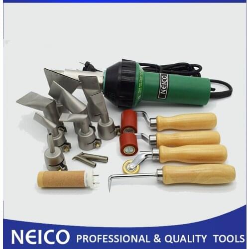 Free Shipping ,High Quality Single Ply Roofing Welding Kits Of 230V Or 110V 1600W NEICO Plastic Weld Heat Gun With Hot Air Tools