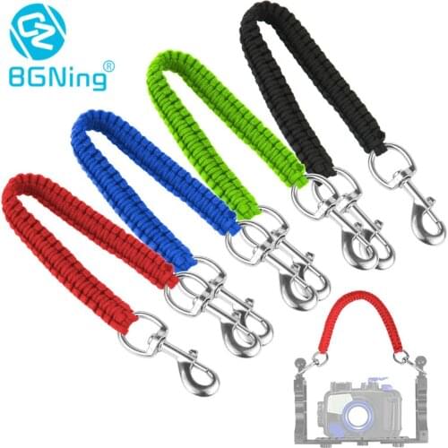 BGNing Diving Camera Tray Handle Rope Lanyard Strap Carrier for Gopro for Sony Housing Case Light Holder Underwater Photography