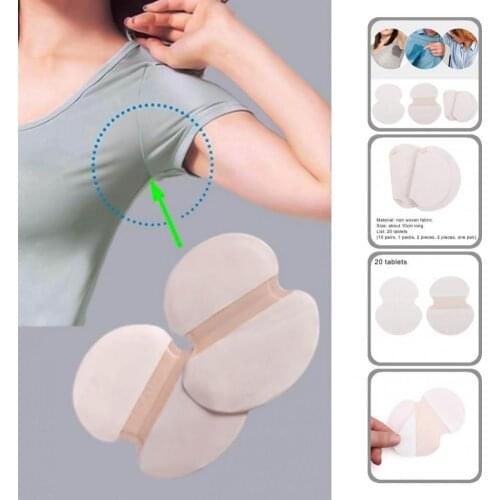 Strong Adhesive Tiny Design Shirt Guard Comfortable Armpit Pads for Dress Shirts