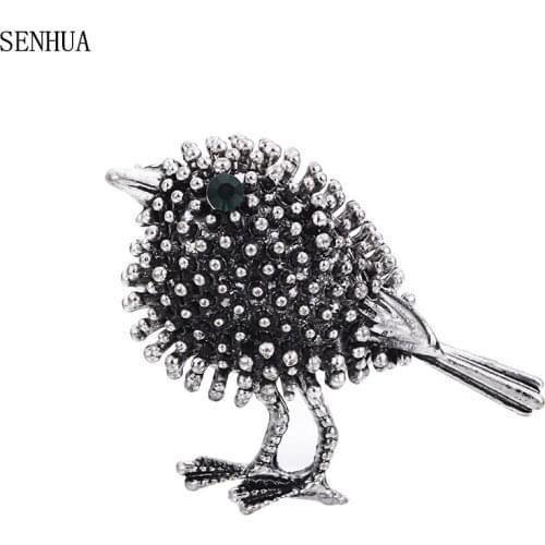 SENHUA Bird Brooches For Clothes