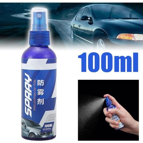 100ml Car Window Spray Glass Cleaner Window Waterproof Rainproof Anti-Fog Agent Water Repellent Glass Cleaners Car Accessories
