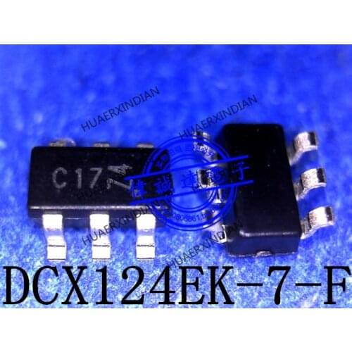 1Pieces new Original DCX124EK-7-F type C17 SOT23-6 In stock real picture