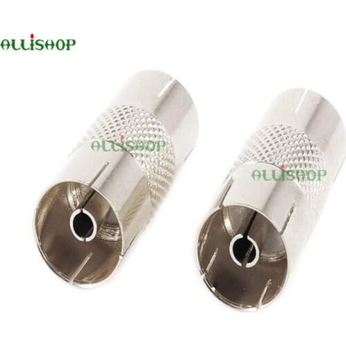 10 peices TV PAL Female to Female Socket Extension Connector/ Adapter - Gender Change Suitable for TV Antenna