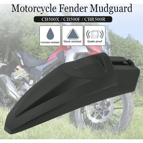 Mudguard Fender For HONDA CB500X CB500F CBR500R CB 500 CB500 X/F/R Motorcycle Rear Tire Hugger Splash Mud Guard Cover Protector