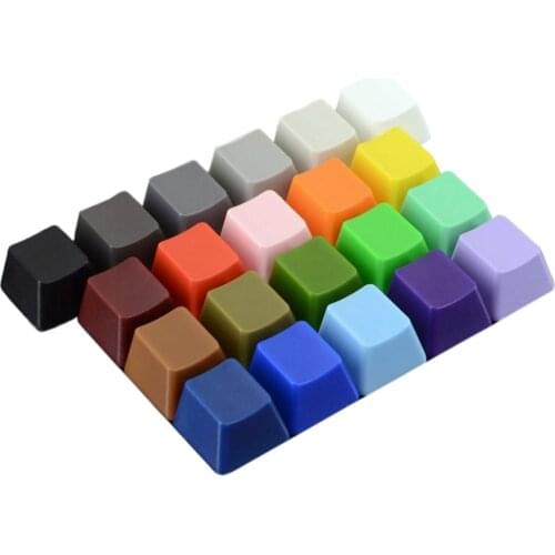 Colorful Keycaps For Cherry Mx Switch Mechanical Keyboard R1 R2 R3 R4 OEM Profile PBT Blank Key Cap 1X 1.25X 1.5X 1.75X 2.25X 2X