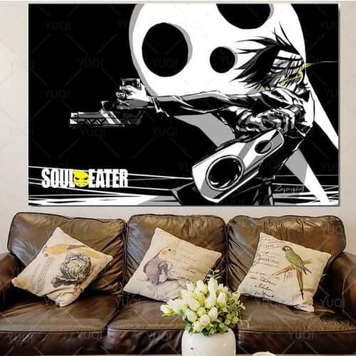 Soul Eater Anime Graphic Artwork for Kids Room Decor