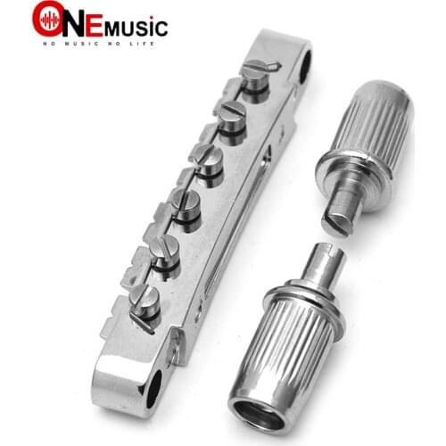 T-O-Matic TOM Guitar Bridge for LP SG Electric Guitar Chrome