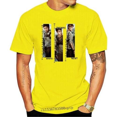 Maze Runner - Minho Thomas Newt Mens White T-Shirt Tees Clothing