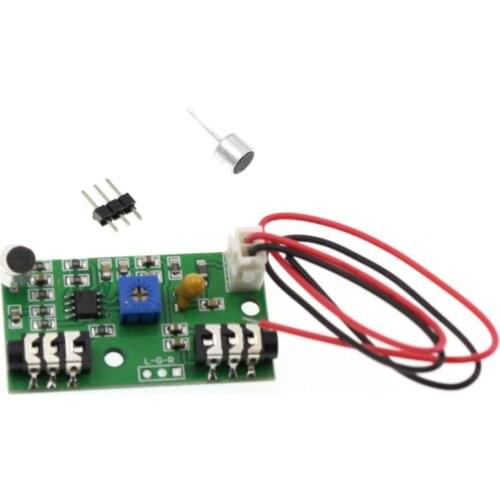Microphone Pickup Microphone Amplifier Module Adjustable Audio Amplifier Circuit Ac Signal Amplifier Board With Pin+wire 29475