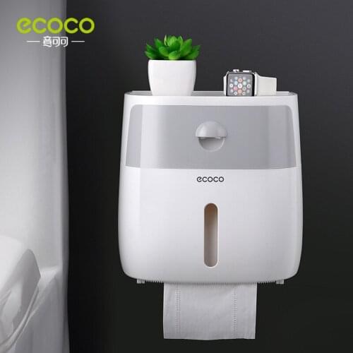 Multipurpose Toilet Paper Holder Stand For Bathroom Accessories Waterproof Storage Box Place Phone Things Toilet Paper Dispenser
