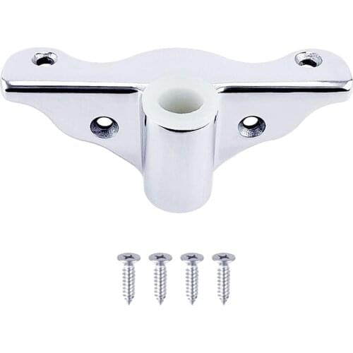 Stainless Rowlock Socket Oarlock Sockets for Boat Side Mount Rowlock Support