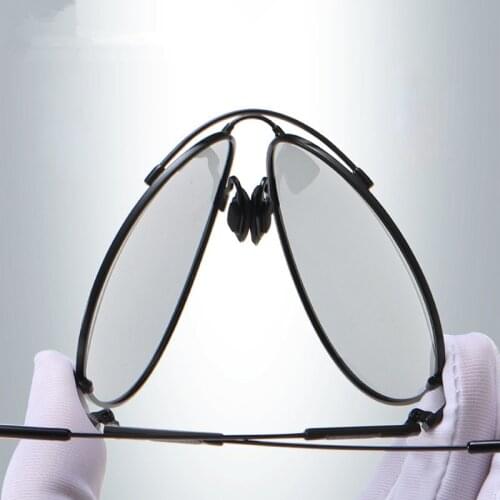 2021 New Memory Frame Flying Polarized Sunglasses Men Outdoor Driving Color Changing Mirror Fishing Glasses Women High Quality