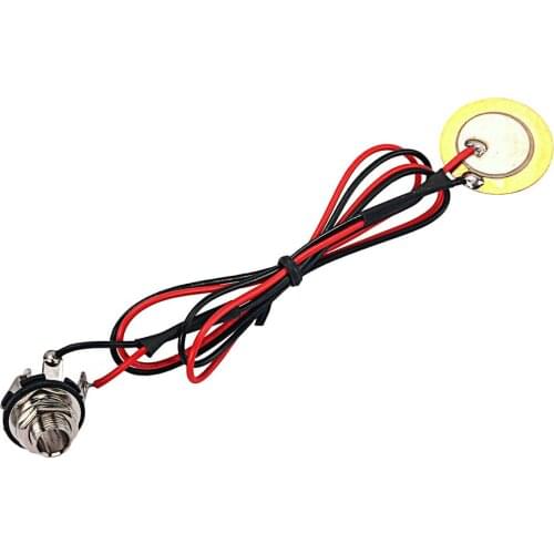Wired Guitar Ukulele Transducer Amplifier Pickup DIY Musical Instrument Accessory