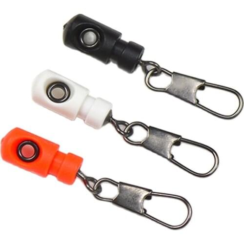 Full-swimming Space Beans mix color 1/3/5PCS Rock Fishing Connector Float Connector Rolling Swivel Fishing Supplier