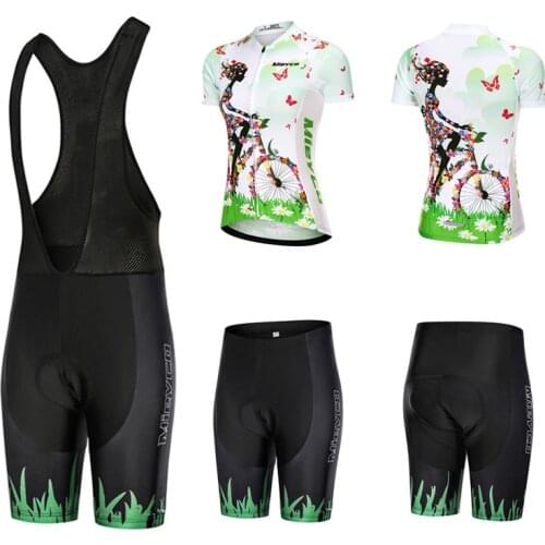 Cycling Jersey Set Maillot Ciclismo Quick Dry Bicicleta MTB Bib Suits With Shorts Summer Breathable Sportswear Bike MTB Clothing