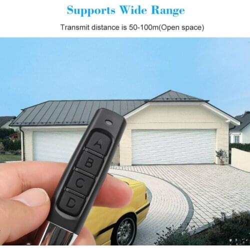 Universal 433MHZ Wireless Remote Control For Smart Home Accessories Receiver Garage Gate Door Opener Car Key Cloning Controller