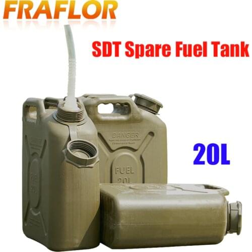 Thickened 20L Oil Can Engineering Plastic Spare Fuel Tank Jerrycan Anti-Static Diesel Barrel Explosion-proof Gasoline Jerry Can