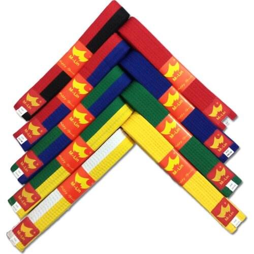 Top Quality Tae kwon do Belts Martial Arts Karate Judo Standard Taekwondo Professional Belts Taekwondo Tape Road Divisa Level