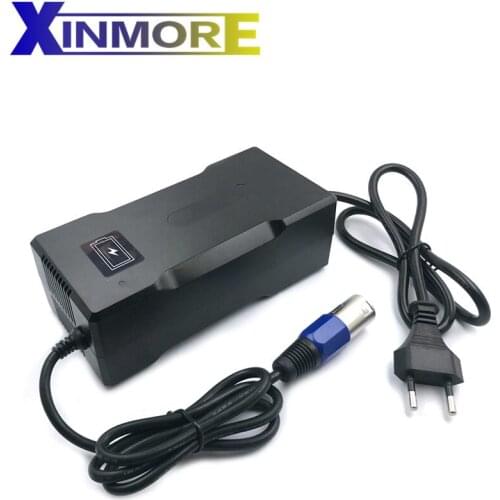 XINMORE 58.4V 4A Intelligent LifePO4 Battery Charger For 16S 48V Lifepo4 Battery