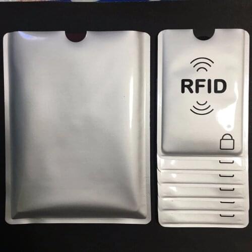 10+3pcs Anti Scan RFID Blocking Sleeve Credit Card and passport to Secure Identity ATM Debit Contactless ID Protector Holder